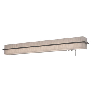Buy jute-weathered-grey-with-jute-white-lumafuse-acrylic-glass-and-white-shade Apex Outdoor (Damp) Linear Overbed Light by AFX Lighting