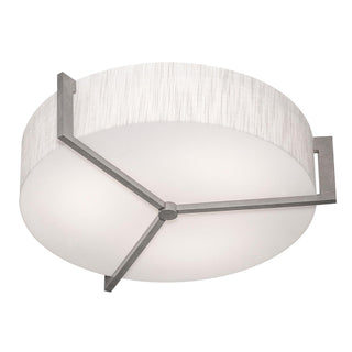 Buy jute-weathered-grey-with-jute-lumafuse-glass Apex Outdoor (Damp) Flush Mount Ceiling Light by AFX Lighting
