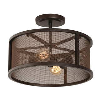 Austin Outdoor (Damp) Flush Mount Ceiling Light by AFX Lighting