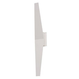 Buy white-with-white-acrylic-glass-and-white-shade Brink Outdoor (Damp) Wall Sconce by AFX Lighting