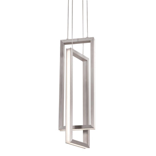 Buy satin-nickel Cole Outdoor (Damp) Pendant by AFX Lighting