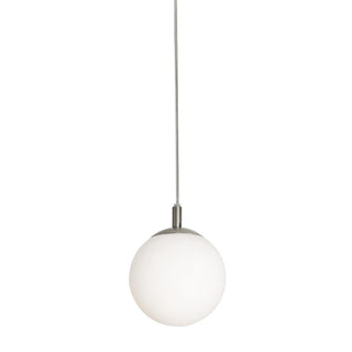 Buy satin-nickel Loretto Outdoor (Damp) Pendant by AFX Lighting