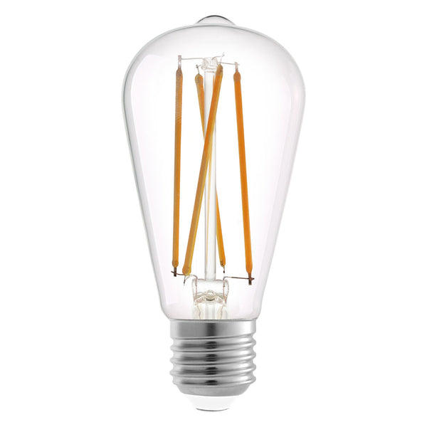Antique 7 Watt E26 Medium E26 120V Outdoor (Damp)LED 3000k Light Bulb by Eglo USA
