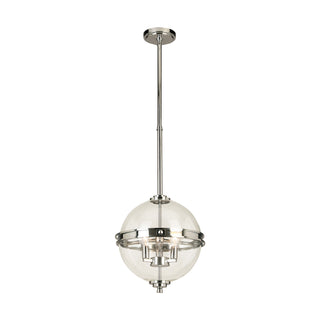 Buy chrome-with-clear-glass Cecilia Pendant by Eglo USA