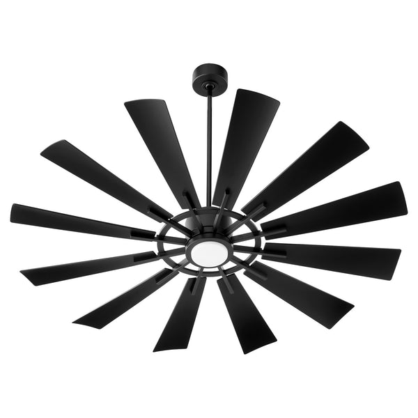 Cirque Outdoor (Damp) Ceiling Fan by Quorum