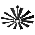Cirque Outdoor (Damp) Ceiling Fan with Light by Quorum