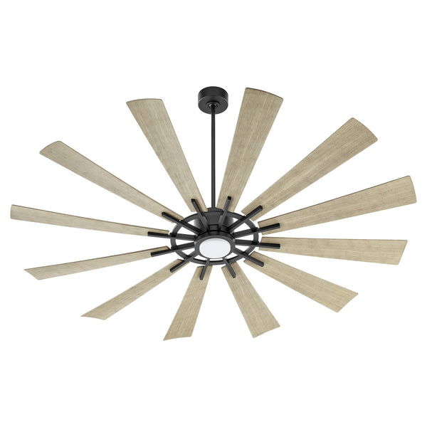 Cirque Outdoor (Damp) Ceiling Fan by Quorum