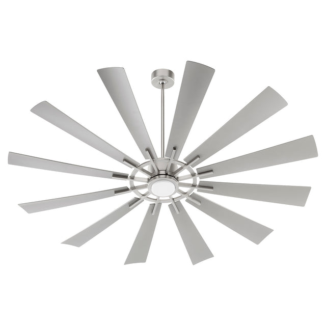 Cirque Outdoor (Damp) Ceiling Fan by Quorum