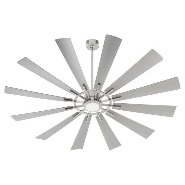 Cirque Outdoor (Damp) Ceiling Fan by Quorum