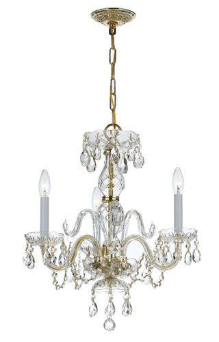 Buy polished-brass Traditional Crystal Chandelier by Crystorama