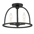 Abbott Semi-Flush Mount Ceiling Light by Crystorama