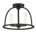 Abbott Semi Flush Mount Light by Crystorama