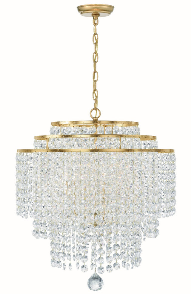 Gabrielle Outdoor (Damp) Chandelier by Crystorama