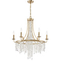 Gabrielle Outdoor (Damp) Chandelier by Crystorama