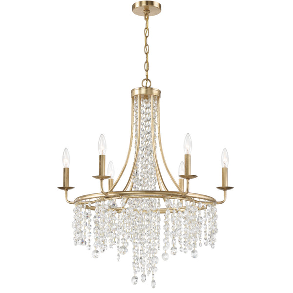 Gabrielle Outdoor (Damp) Chandelier by Crystorama