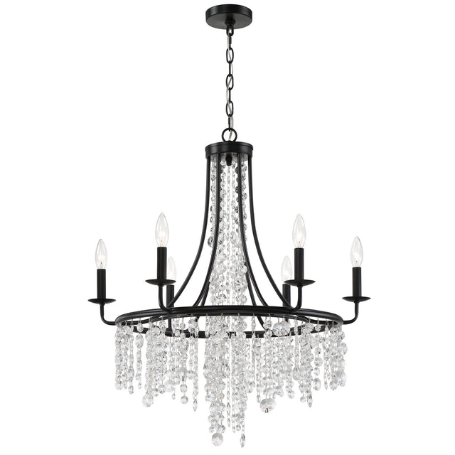 Gabrielle Outdoor (Damp) Chandelier by Crystorama