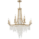 Gabrielle Outdoor (Damp) Chandelier by Crystorama