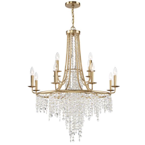 Gabrielle Outdoor (Damp) Chandelier by Crystorama