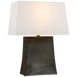 Buy stained-black-metallic Lucera Table Lamp by Visual Comfort Signature