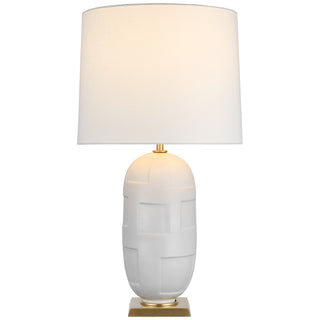 Buy plaster-white Incasso Table Lamp by Visual Comfort Signature