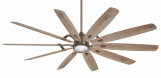 Buy heirloom-bronze-finish-with-barnwood-blades 10-Blades Barn H Minka Aire by Minka Aire
