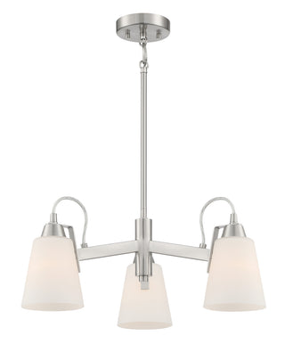 Buy brushed-nickel Beckonridge Outdoor (Damp) Chandelier by Minka-Lavery