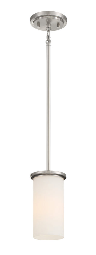 Buy brushed-nickel Haisley Outdoor (Damp) Pendant by Minka-Lavery