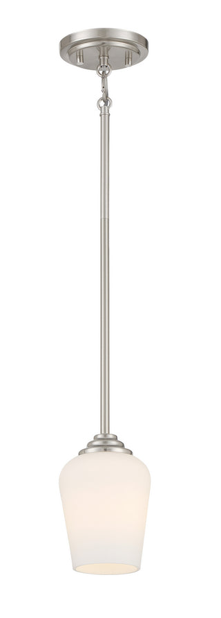 Buy brushed-nickel Shyloh Outdoor (Damp) Pendant by Minka-Lavery