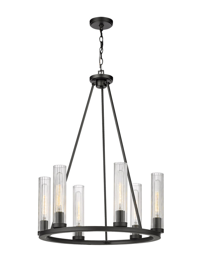 Beau Outdoor (Damp) Chandelier by Z-Lite