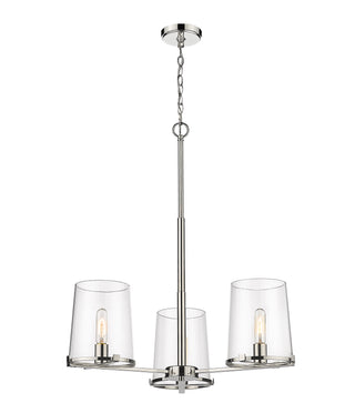 Buy polished-nickel Callista Outdoor (Damp) Chandelier by Z-Lite