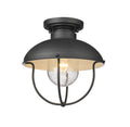 Ansel Outdoor (Damp) Flush Mount Ceiling Light by Z-Lite