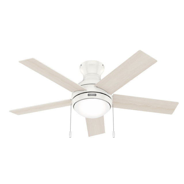 Aren Hugger Ceiling Fan with Light by Hunter