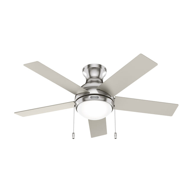 Aren Hugger Ceiling Fan with Light by Hunter