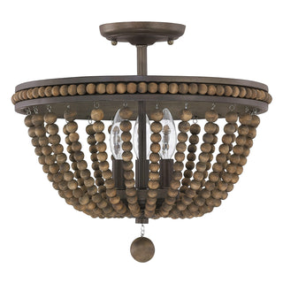 Handley Outdoor (Damp) Semi-Flush Mount Ceiling Light by Capital Lighting