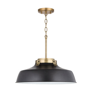 Buy matte-black Oakwood Pendant by Capital Lighting