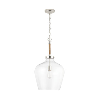 Buy polished-nickel Boland Pendant by Capital Lighting