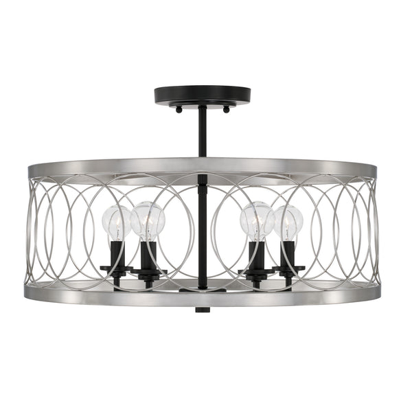 Madeline Outdoor (Damp) Flush Mount Ceiling Light by Capital Lighting