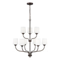 Windom Outdoor (Damp) Chandelier by Generation Lighting