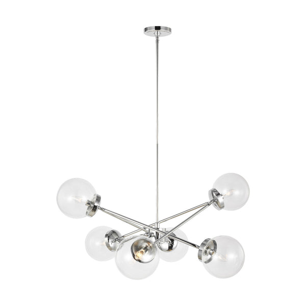 Tierney Outdoor (Damp) Chandelier by Visual Comfort Studio