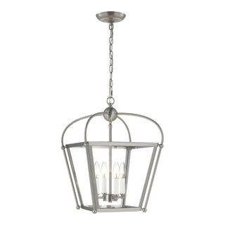 Buy brushed-nickel Charleston Outdoor (Damp) Lantern by Visual Comfort Studio