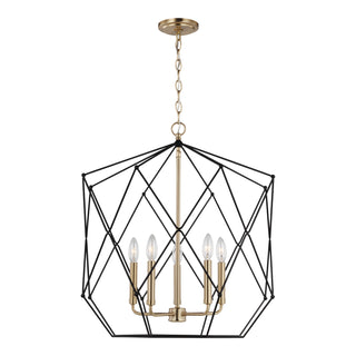 Buy satin-brass Zarra Outdoor (Damp) Lantern by Visual Comfort Studio