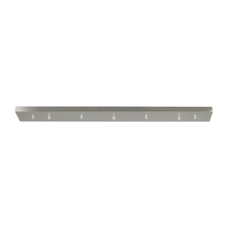 Buy brushed-nickel Multi-Port Canopy Outdoor (Damp) Steel Three Light Linear Canopy Accents by Generation Lighting