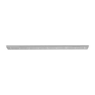 Multi-Port Canopy Outdoor (Damp) Steel Five Light Linear Canopy Accents by Generation Lighting