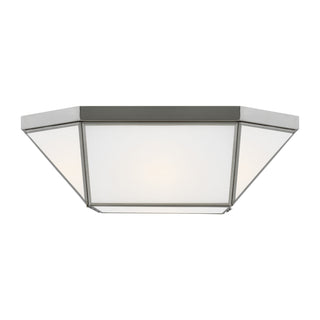 Morrison Outdoor (Damp) Flush Mount Ceiling Light by Visual Comfort Studio