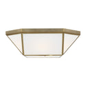 Morrison Outdoor (Damp) Flush Mount Ceiling Light by Visual Comfort Studio