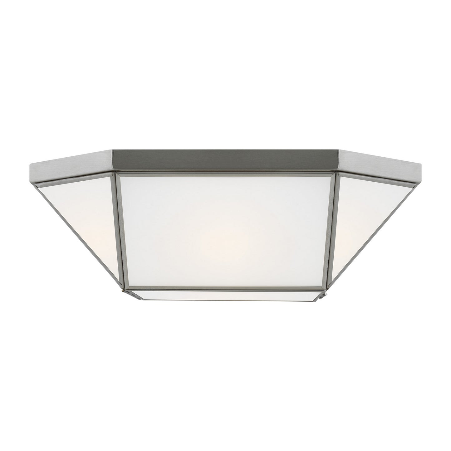 Morrison Outdoor (Damp) Flush Mount Ceiling Light by Visual Comfort Studio