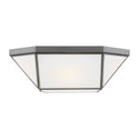 Morrison Outdoor (Damp) Flush Mount Ceiling Light by Visual Comfort Studio