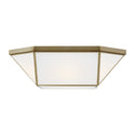 Morrison Outdoor (Damp) Flush Mount Ceiling Light by Visual Comfort Studio