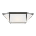 Morrison Outdoor (Damp) Flush Mount Ceiling Light by Visual Comfort Studio