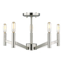 Vector Outdoor (Damp) Semi Flush Mount Light by Visual Comfort Studio